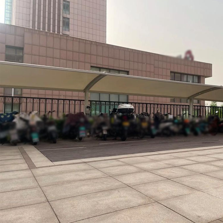 务川膜结构电动车棚