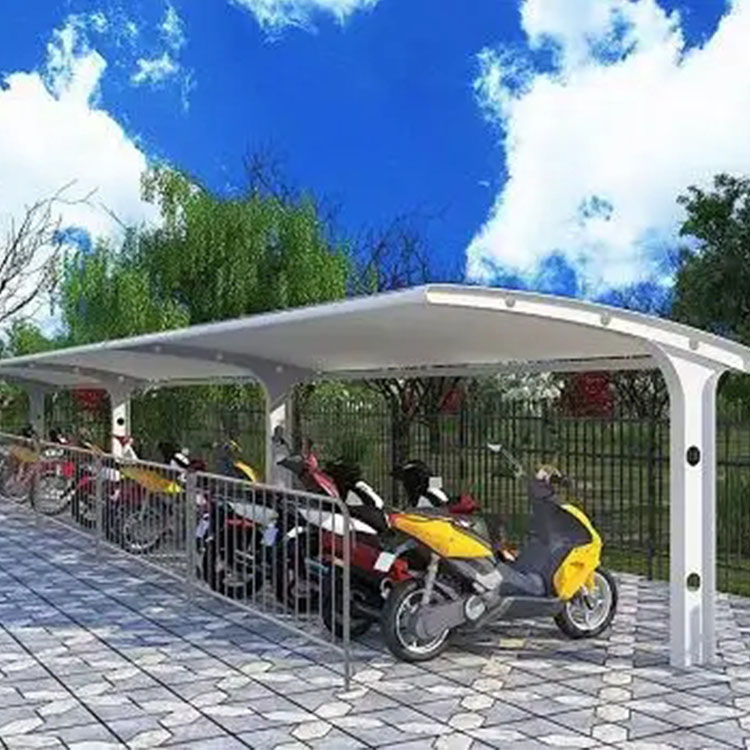 务川膜结构电动车棚