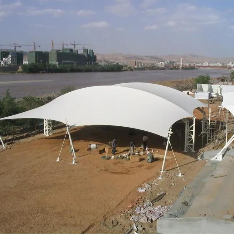 务川膜结构汽车棚